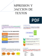 Compresion y Redaccion de Textos