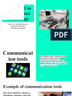 Tools used in IT communication