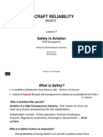 Aircraft Reliability: Safety in Aviation