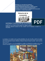 Historia de La Economía