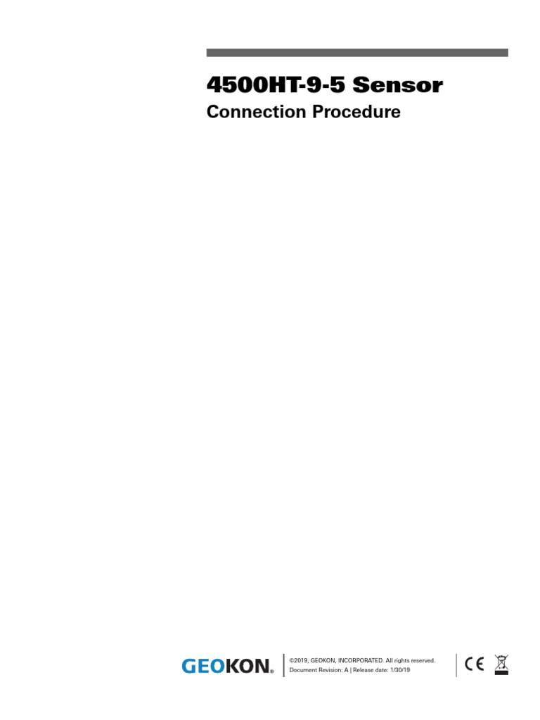 4500ht sensor connection procedure download free pdf wire soldering