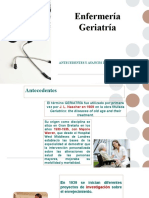 Enfermería Geriatría Historia