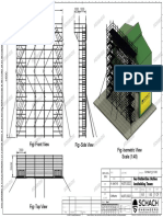 Gas Collection Station Scaffolding Tower