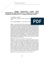 Konstelasi, 22. Agus Tri - Segmentasi Pelanggan Berdasarkan Analisis RFM Menggunakan Algoritma K-Means Sebagai Dasar Strategi Pemasaran