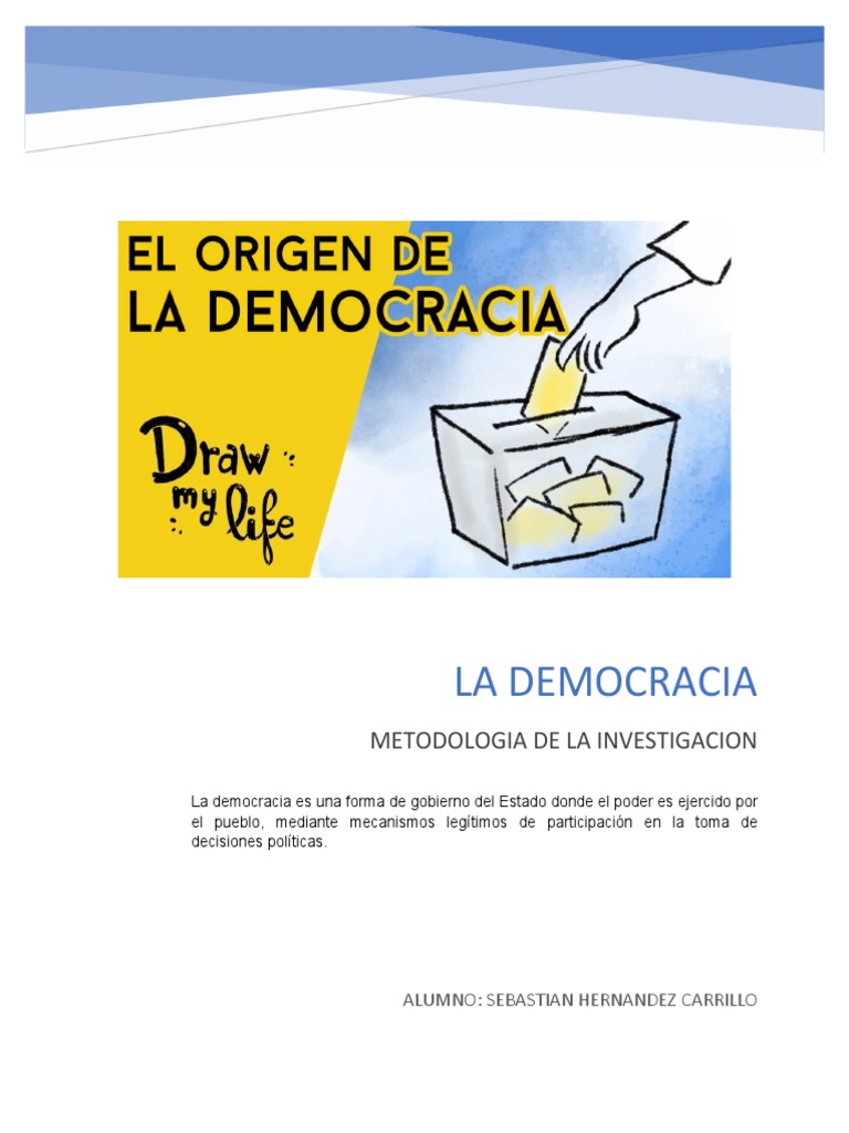 Tipos y Orígenes de la Democracia | PDF | Democracia | Ideologías políticas
