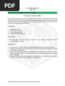 18 Natural Insect Attractant