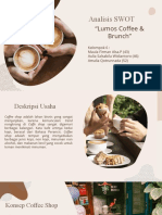 Coffeeshop - Matriks SWOT