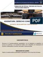 Formación Oficiales Policía-Derecho Constitucional