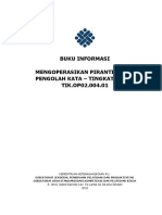 Belajar Membuat Cover & Daftar Isi Manual