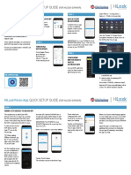 HiLook Mobile App Quick Setup Guide v3.0 - March 2019 1