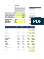 Valuation - Cocacola