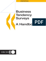 Business Tendency Surveys A Handbook: - :HSTCQE V ) YY