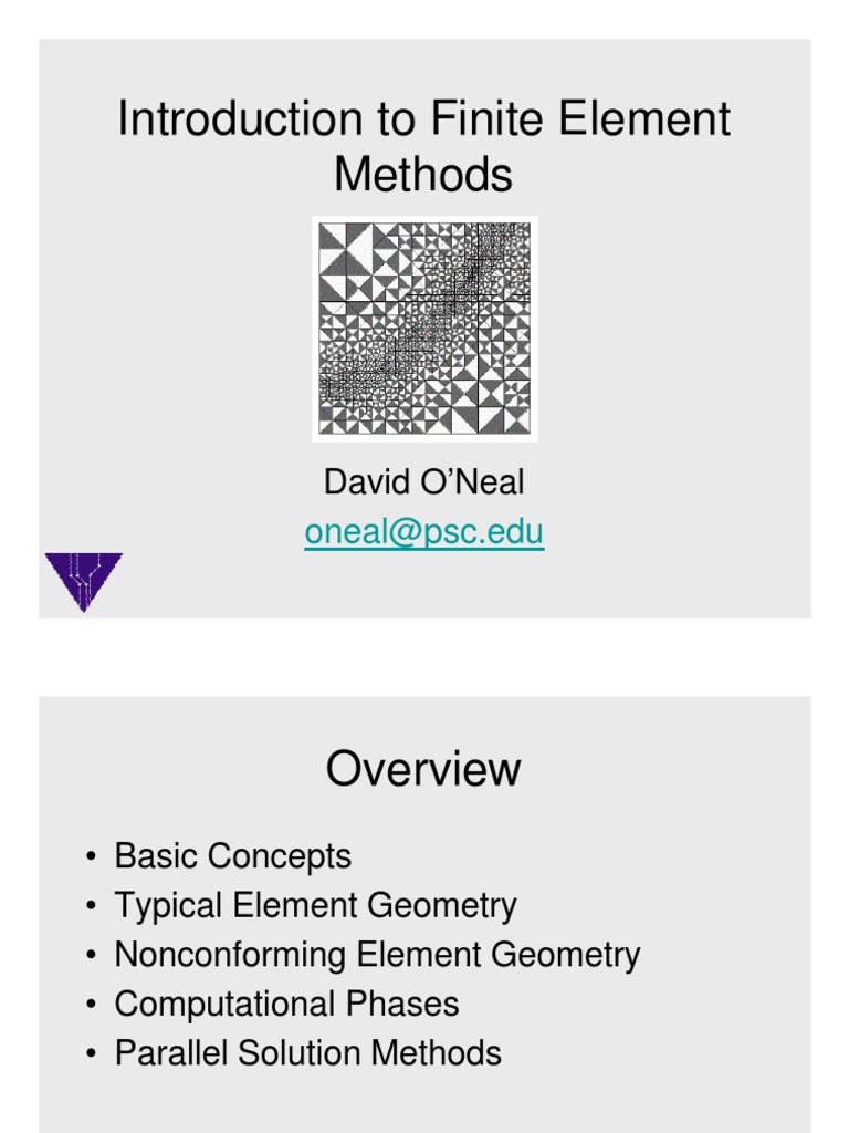 Parallel Finite Element Methods Overview | PDF | Technology & Engineering