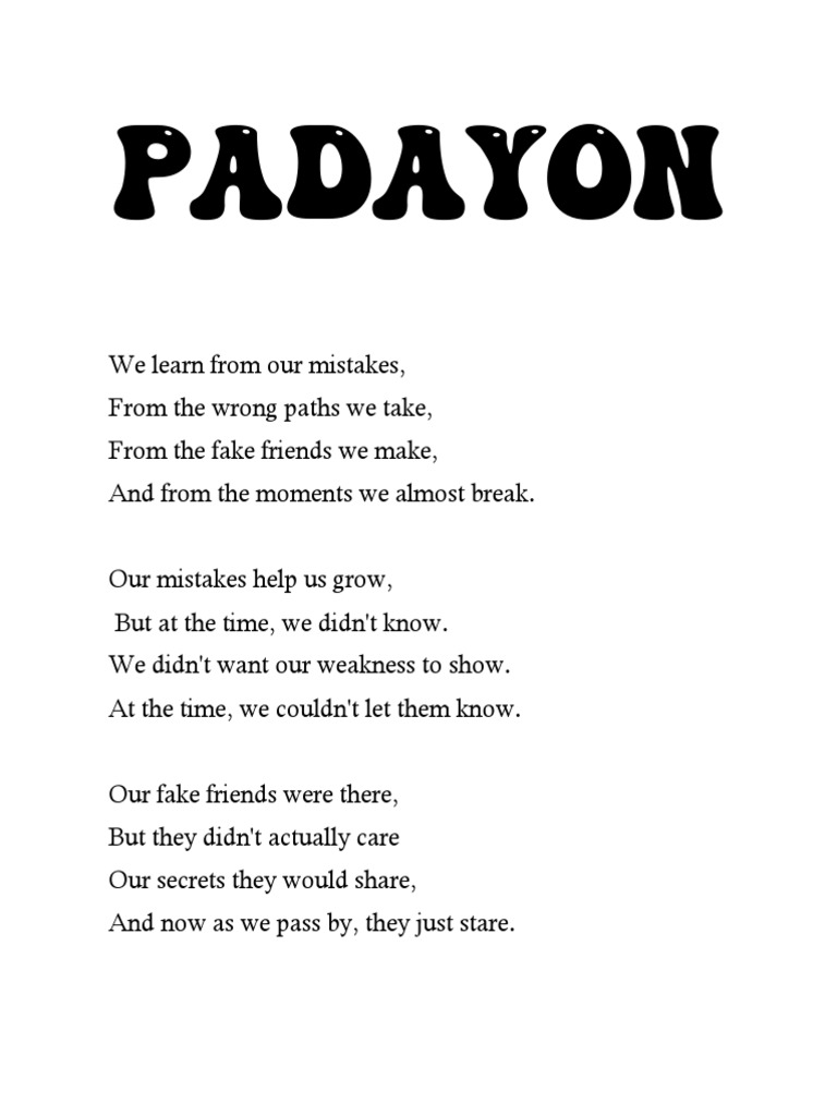 Padayon PDF