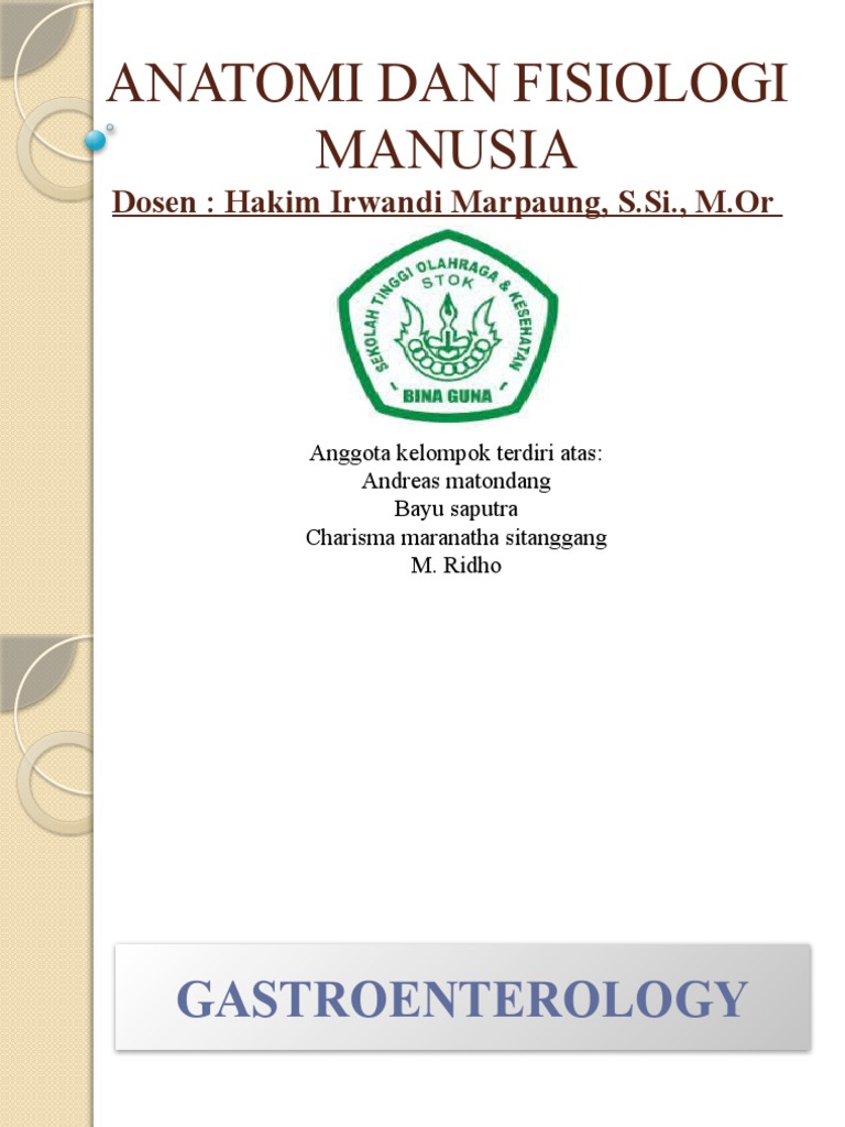 Anatomi Dan Fisiologi Manusia Materi Pjkr Pdf