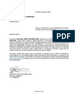 Formato GTH-F-231 Formato Autorización Consulta ARTICULACION