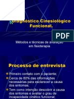 Diagnóstico Cinesiológico Funcional 1