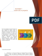 Presentación Identificación de Un Proyecto x1