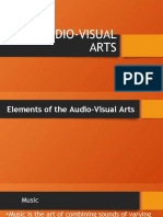 AUDIO-VISUAL ARTS: ELEMENTS OF MUSIC, DANCE AND DRAMA