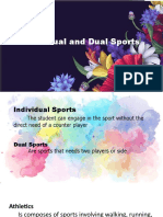 Individual and Dual Sports