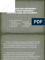 Sejarah Pemikiran Ekonomi Islam Kelompok 3