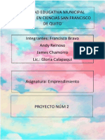 Emprendimiento de página web sobre frutas y verduras para mejor salud