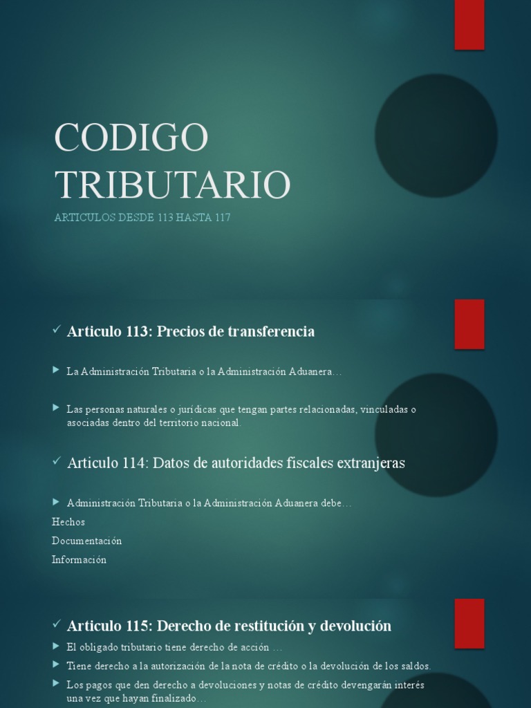 Codigo Tributario PDF
