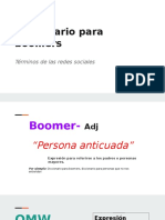 Diccionario Boomers