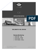 Delomatic 400 Gas and Hydro Application Notes Remote Monitoring 4189340884 Uk