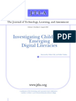 Investigating Children's Emerging Digital Literacies 2002