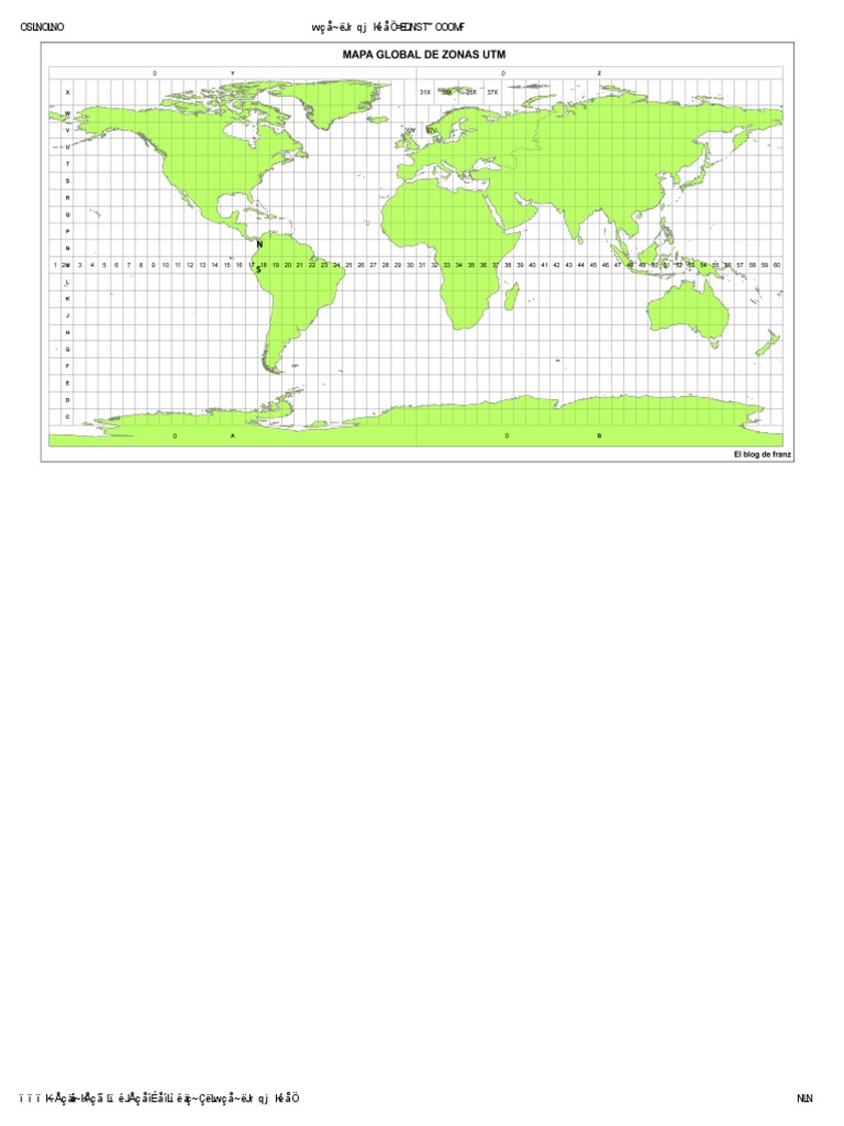 UTM Zones | PDF
