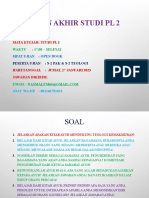 Ujian Akhir Studi PL 2023