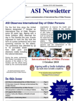 ASI Newsletter IDOP October 2010