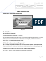 Hydroelectric Power Handout for Class 7