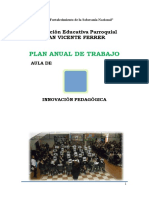 Plan Anual de Trabajo (Aip 2019)