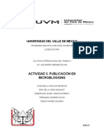 Actividad 3. Publicación en Microblogging