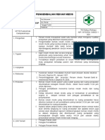 Sop Pengembalian Rekam Medis 1