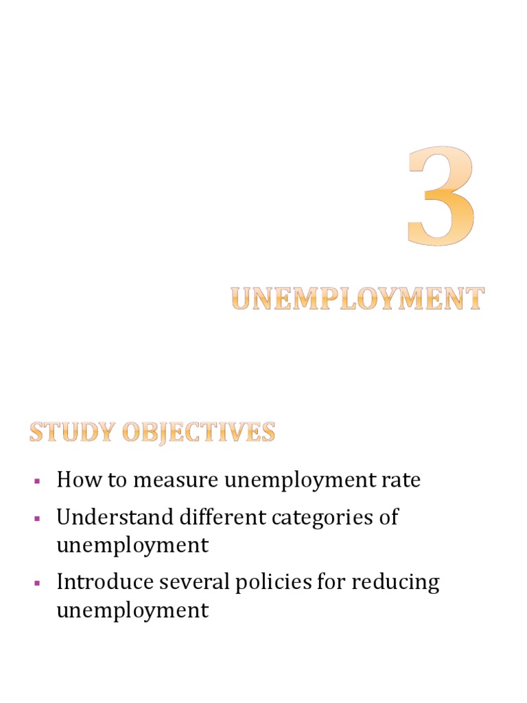 3 Unemployment | PDF | Unemployment | Labour Economics