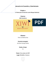 Reporte de Elaboración de Cosmético y Desinfectante Flavio Martinez Diaz5i