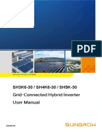 Sungrow Three Phase Hybrid Datasheet Solar Analytica Verified
