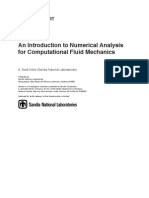 An Introduction To Numerical Analysisfor Computational Fluid Mechanics