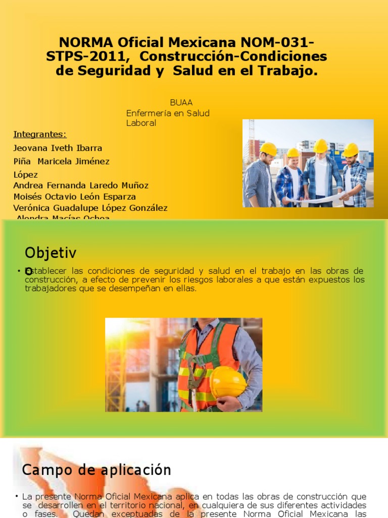 Norma Oficial Mexicana Nom-031-Stps-2011 17 | PDF | Riesgo | Solvente