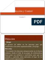 Dirección y Control