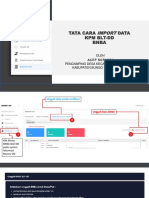 Tata Cara Input Data KPM BLT-DD