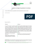 Un Curso de Electroquímica en Tiempos de Pandemia El Ecosistema Educativo en Acción Aurora