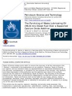 Petroleum Science and Technology: Click For Updates