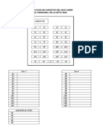 Distribucion Asientos