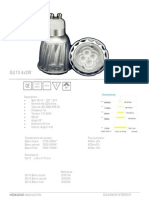 Lampe Spot LED 4x2w GU10 1204 Hexagone Innovation