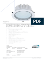 NOGAP 15 - Luminaire - Encastré - LED - Bridgeleux 15w - 1350lm - 2135 - Hexagone - Innovation