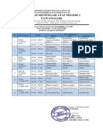 JADWAL USP SMAN 1